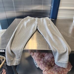 Nike Kids' Gray Fleece Sweatpants